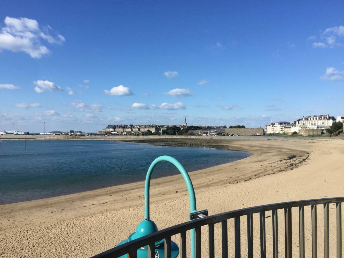 Studio Bord De Plage Des Bas Sablons Saint Malo Zewnętrze zdjęcie